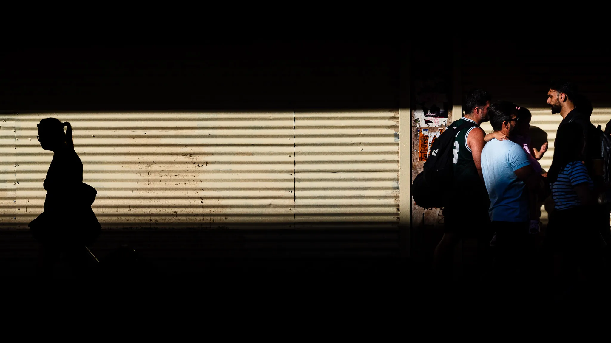 Street — from City Silhouettes, a street series by Andrew Bloyce
