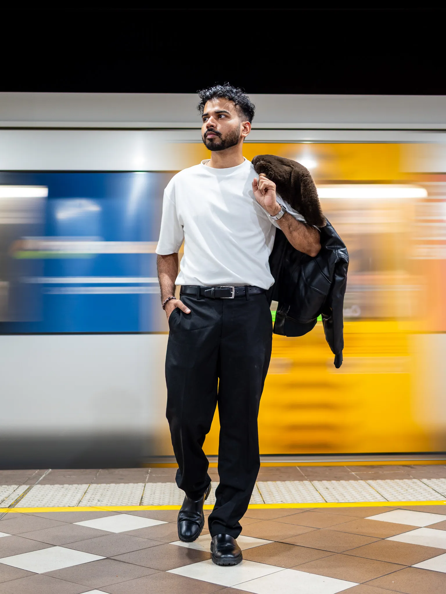 Portrait — from Akshay, a portrait series by Andrew Bloyce