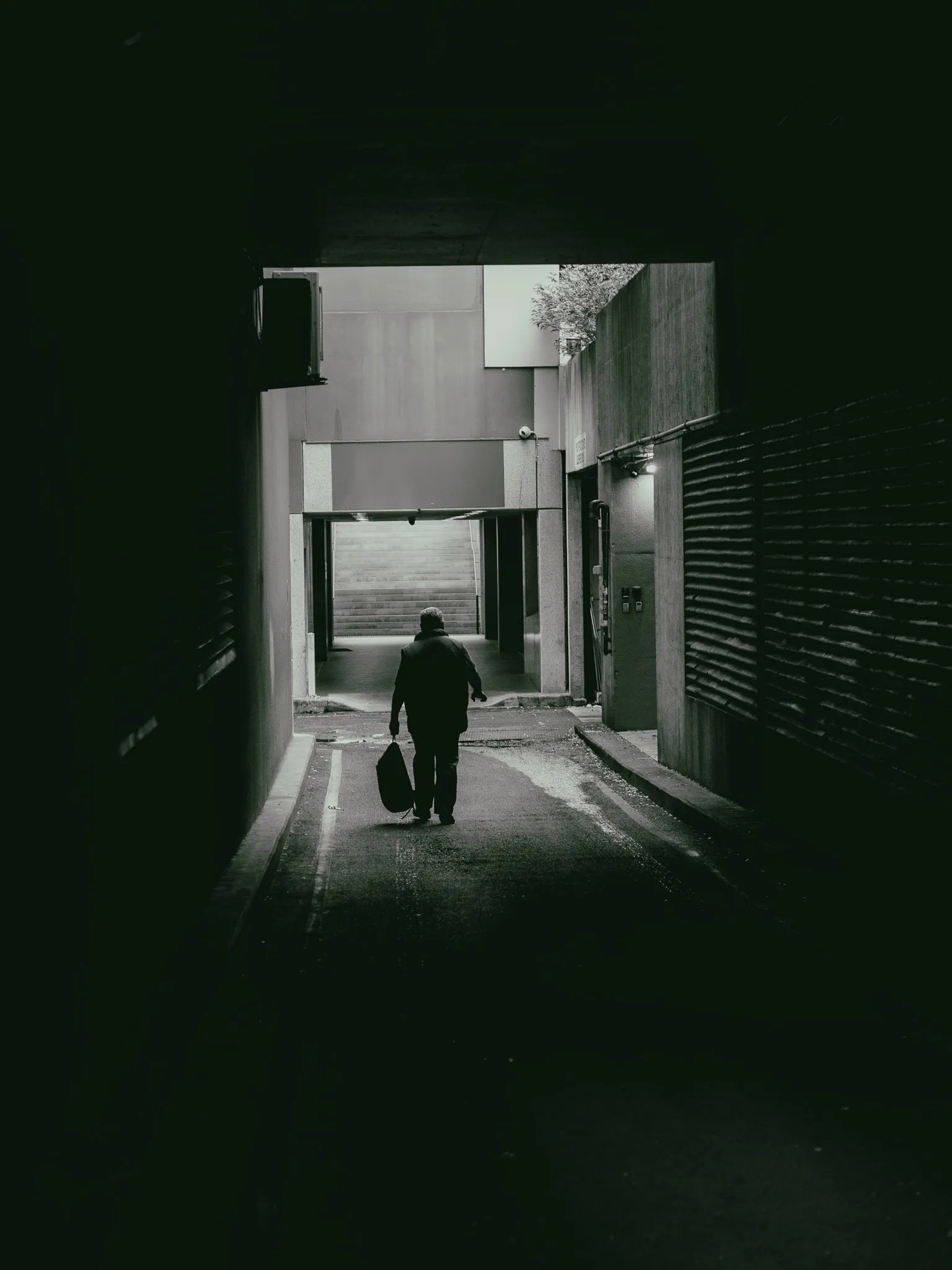 Street — from City Silhouettes, a street series by Andrew Bloyce