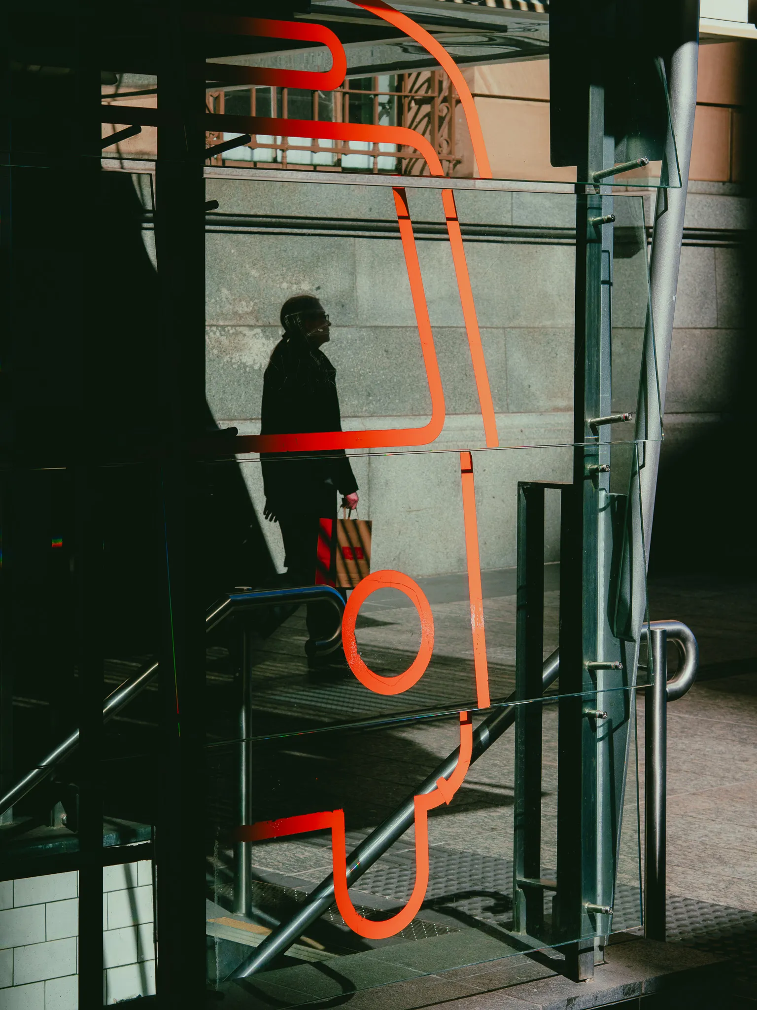 Street — from City Silhouettes, a street series by Andrew Bloyce