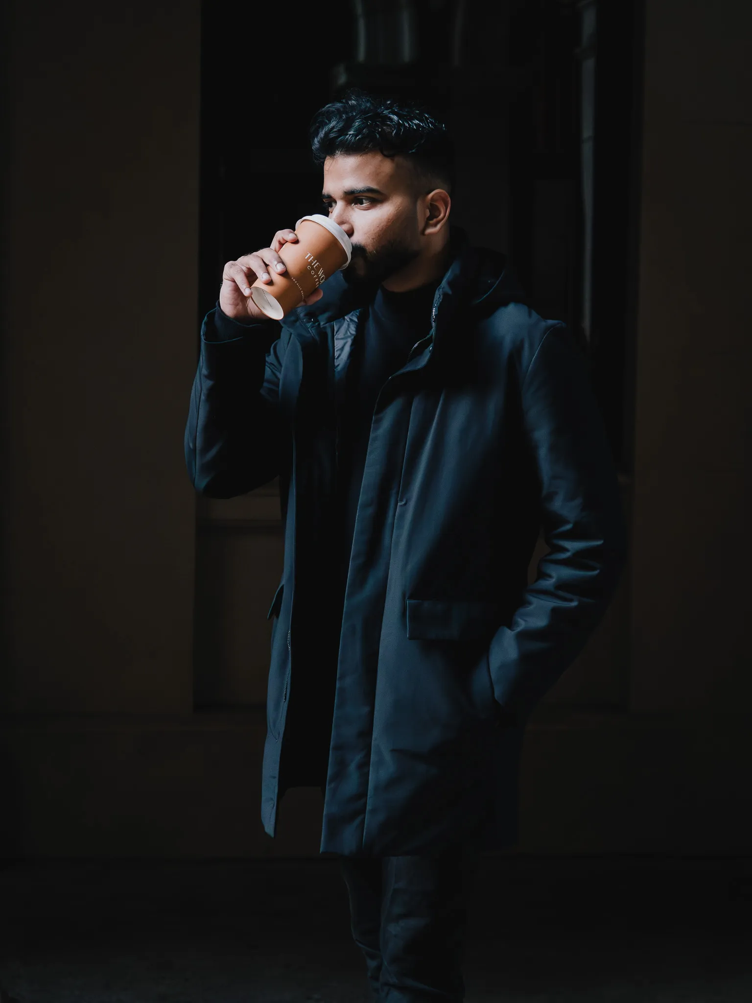 Portrait — from Akshay, a portrait series by Andrew Bloyce