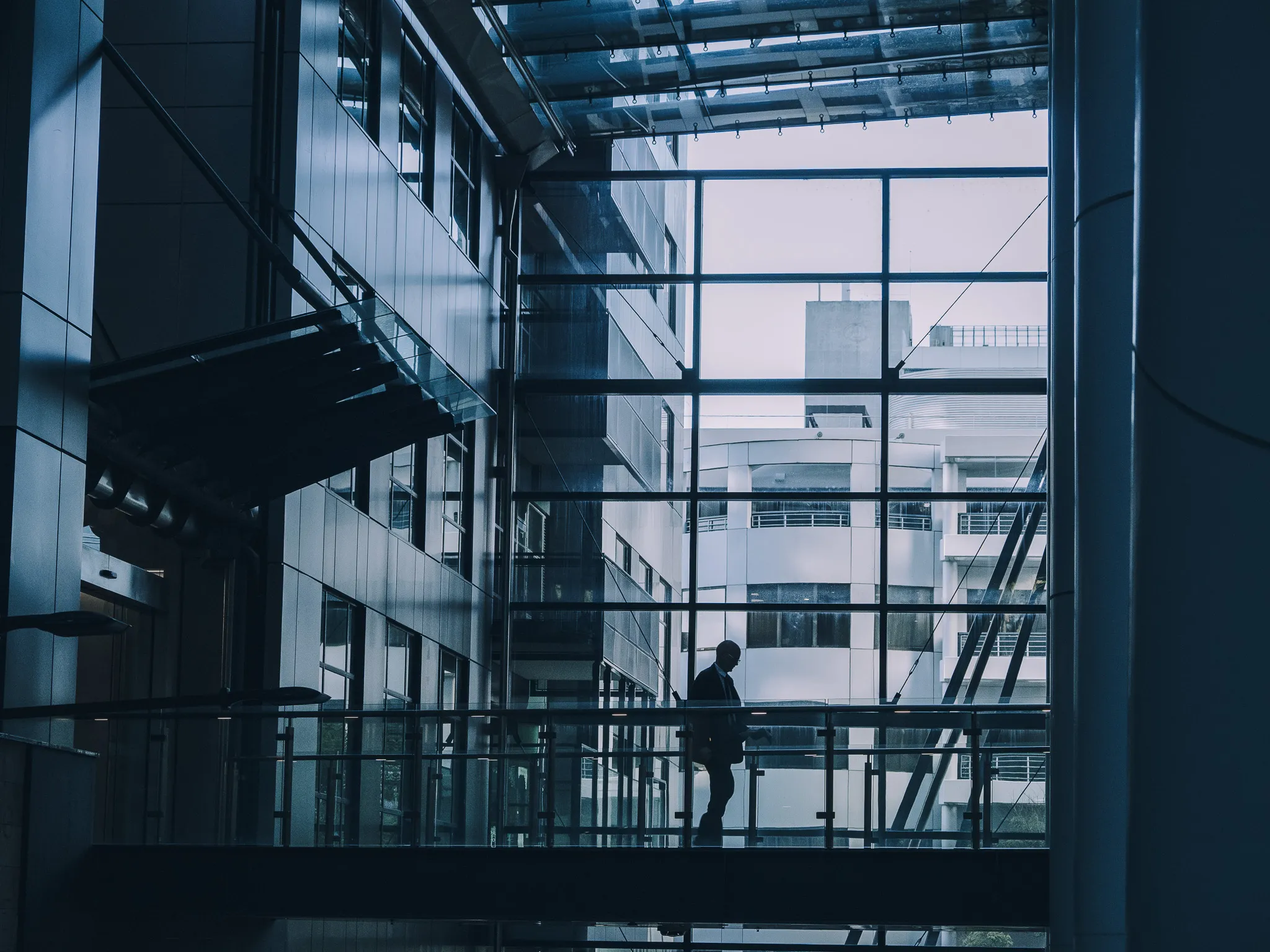 Street — from City Silhouettes, a street series by Andrew Bloyce
