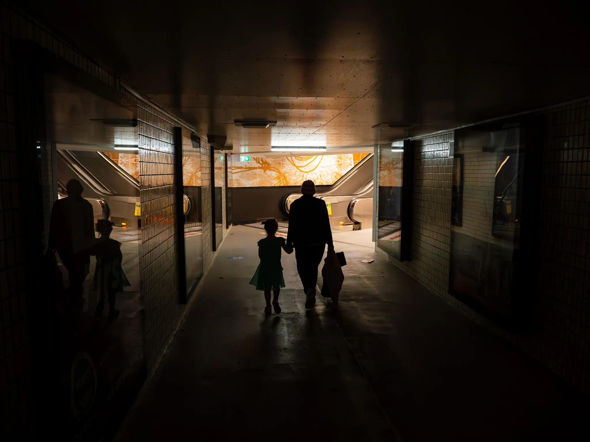 Street — from City Silhouettes, a street series by Andrew Bloyce