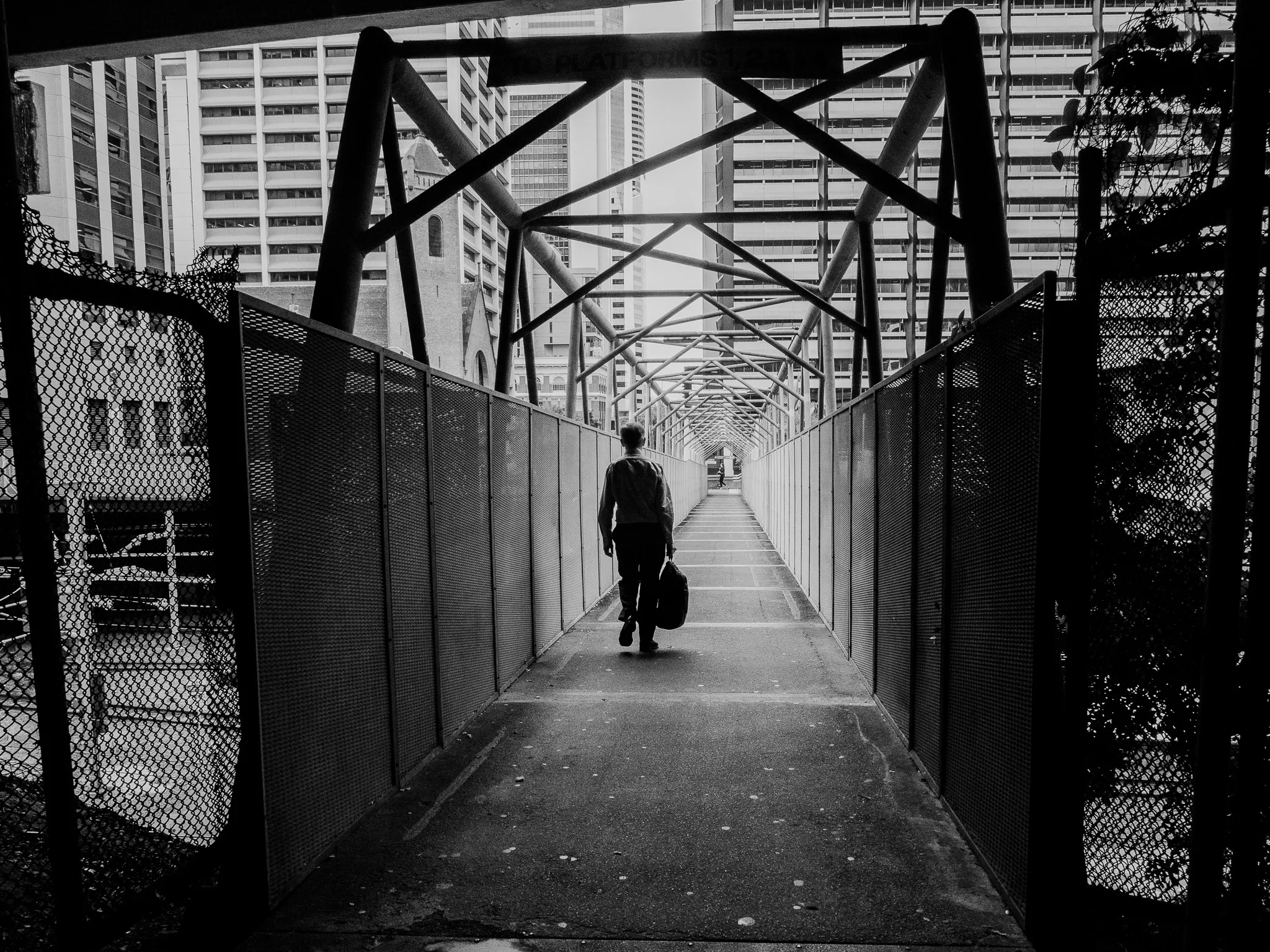 Street — from City Silhouettes, a street series by Andrew Bloyce